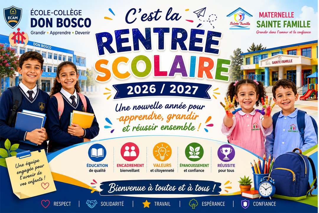 Rentrée Scolaire 2026/2027