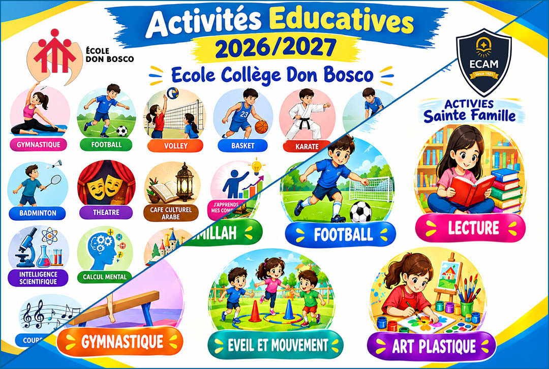 Activités Educatives 2026/2027